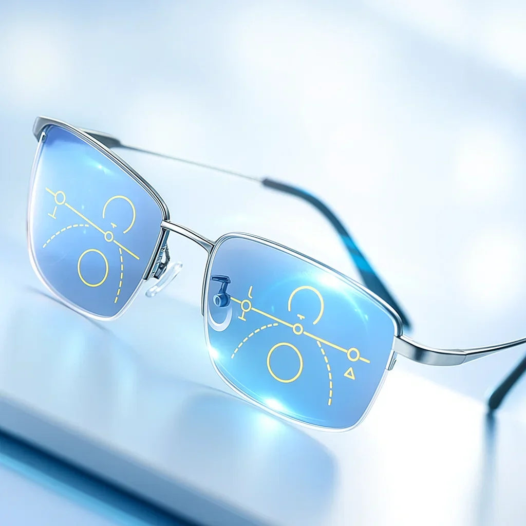 Skanto | Progressive Multifocal Glasses for Clear Vision - Intelligent German Design for Everyday Use