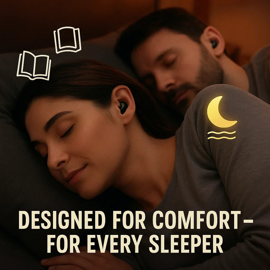 Skanto | Invisible Wireless Sleep Earbuds | IPX5 Waterproof, Bluetooth 5.3 for Comfortable Sleep & Relaxation
