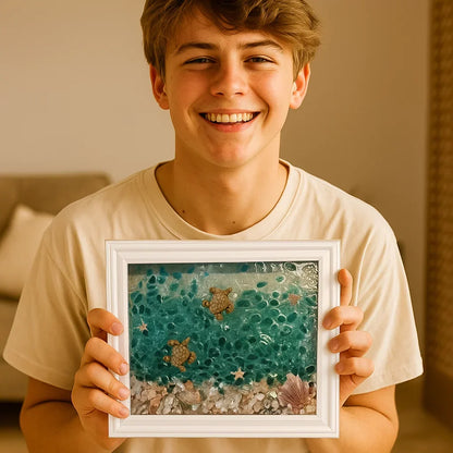BowLift | Sea Glass Art Set to Make Yourself