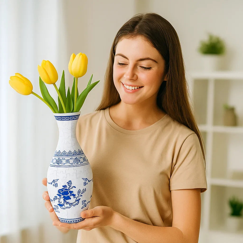 BowLift | Noble 3D Puzzle Vase - Usable for real flowers