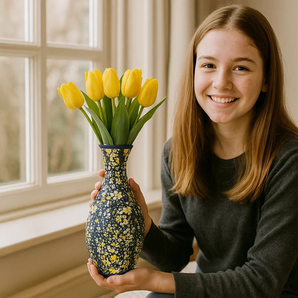 BowLift | Noble 3D Puzzle Vase - Usable for real flowers
