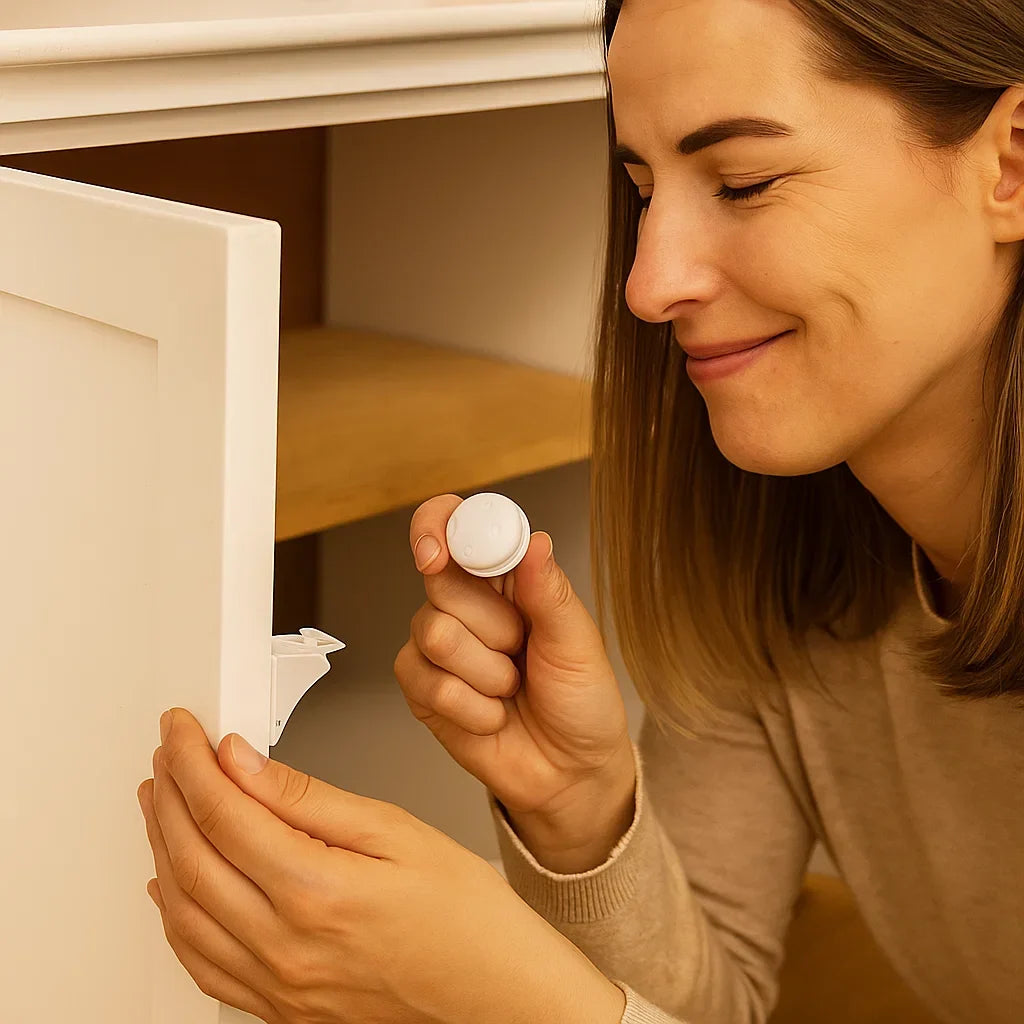 BowLift | Magnetic Child Safety Cabinet and Door Set