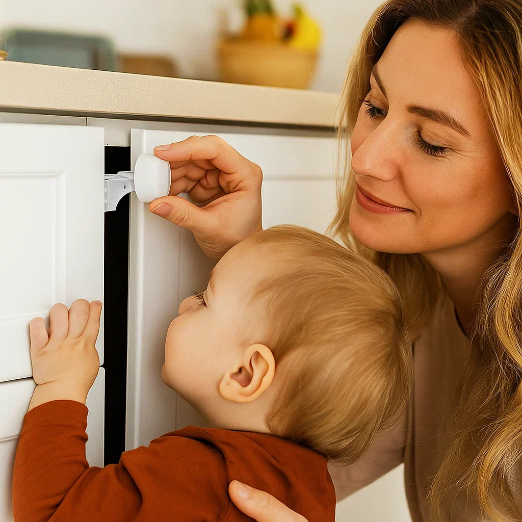 BowLift | Magnetic Child Safety Cabinet and Door Set