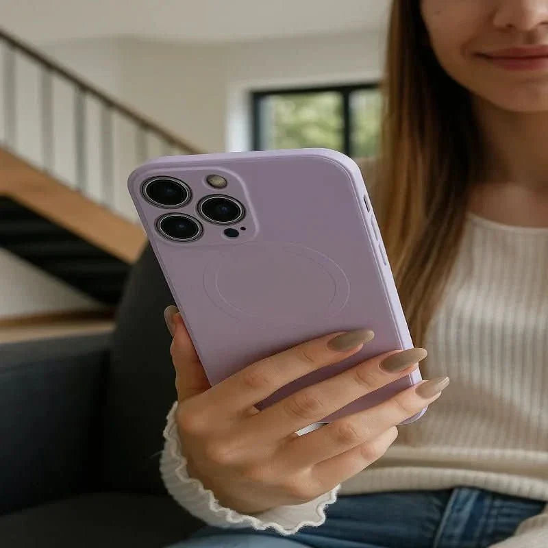 BowLift | Magnetic Soft Silicone Case for the iPhone 17 Series