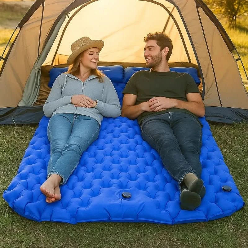 BowLift | Ultra-light self-inflating double hiking mat