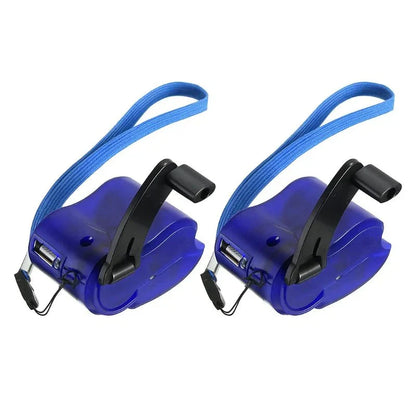 BowLift | Portable Hand Crank Emergency Charger with USB & LED