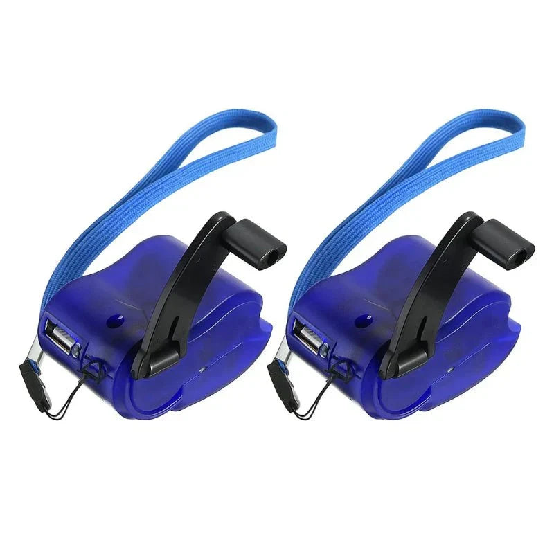 Skanto | Portable Hand-Crank Emergency Charger with USB & LED