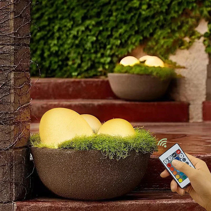 Skanto | Atmospheric Wireless Garden Lamp - LumaStone