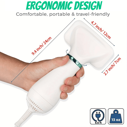 2-in-1 dog grooming dryer