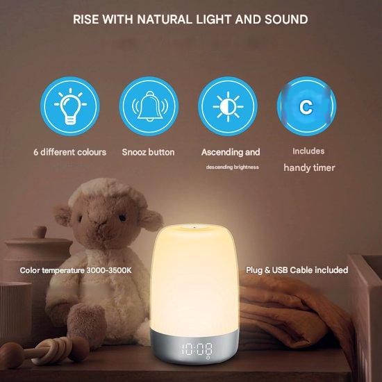 Skanto | Aurora Wake-Up Light with Natural Sounds