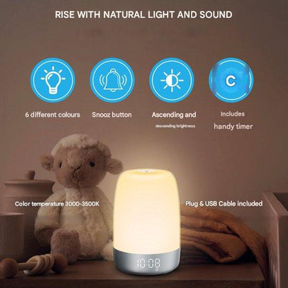 Skanto | Aurora Wake-Up Light with Natural Sounds