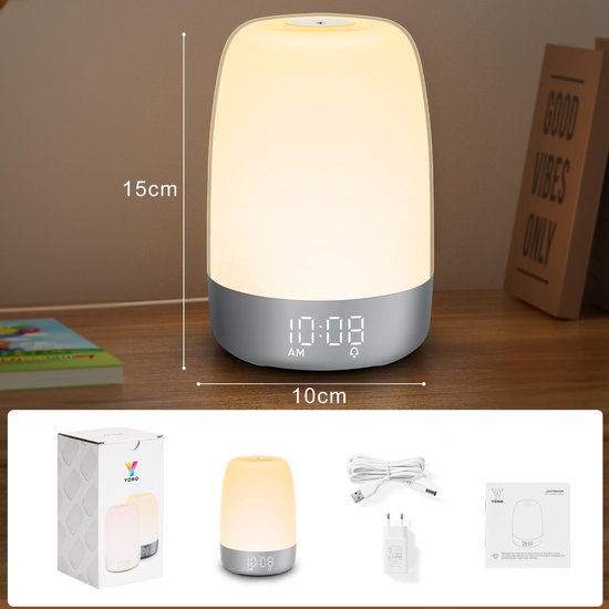 Skanto | Aurora Wake-Up Light with Natural Sounds