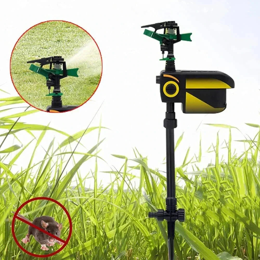 Skanto Automatic Motion-Activated Garden Sprinkler for Animal Repellent - Outdoor Animal Sensor Sprinkler
