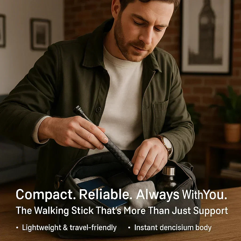Robust Walking Stick Lightweight Walking Stick with Non-Slip Grip | Skanto