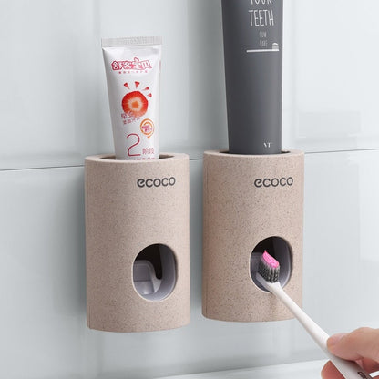 Automatic toothpaste dispenser