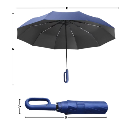 Windproof Umbrella with Automatic Lock