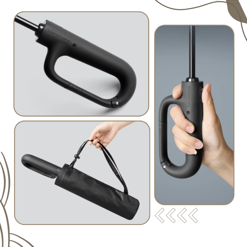 Windproof Umbrella with Automatic Lock