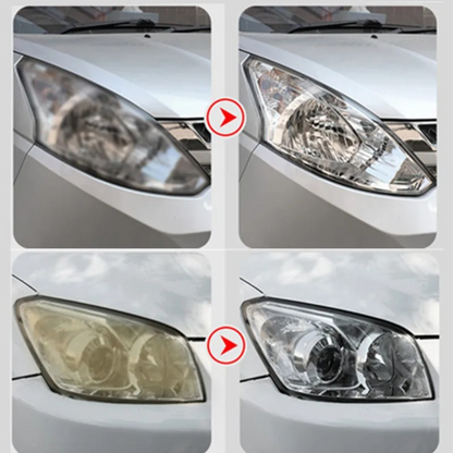 Skanto | Headlight Restoration Kit | ClearVision | Car Headlight Repair and Polishing System