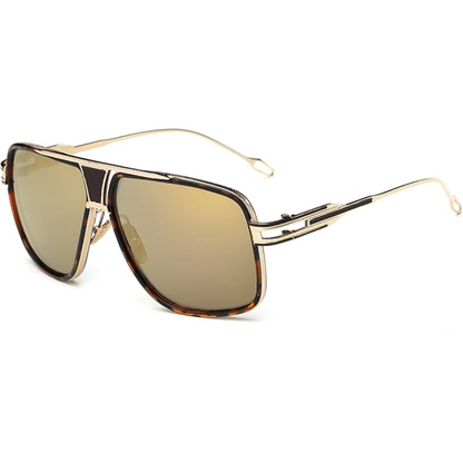 BowLift | Men’s Aviator Sunglasses with Alloy Frame and UV Protection