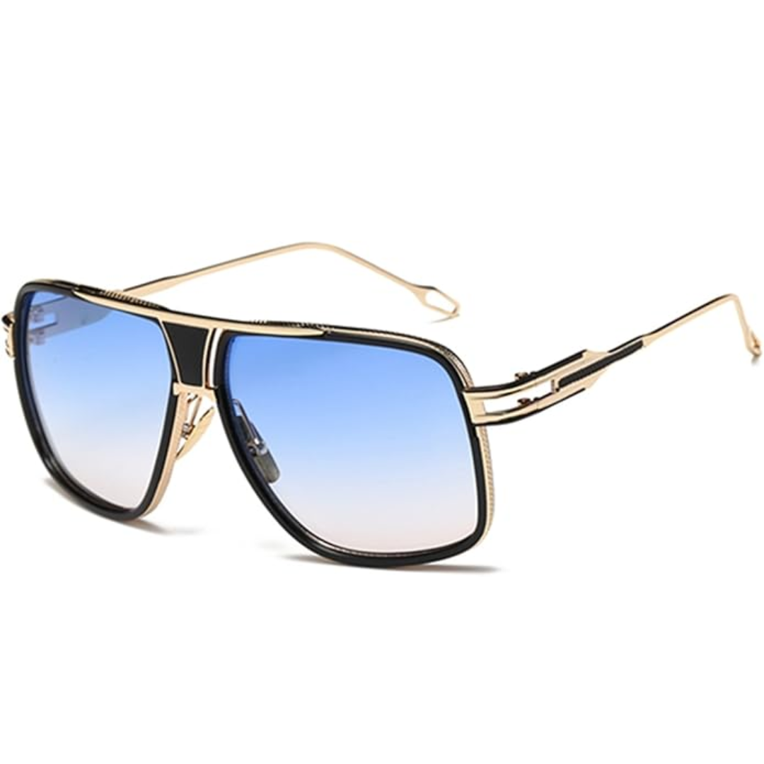 Skanto | Men's Aviator Sunglasses with Alloy Frame and UV Protection