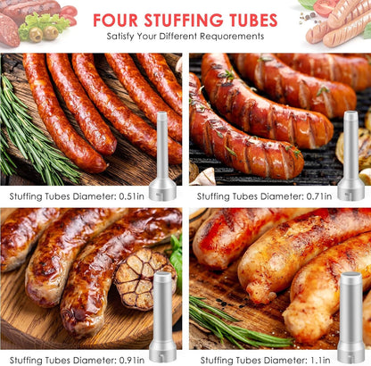 Skanto | Sausage Fillers with 4 Different Sized Filling Pipes