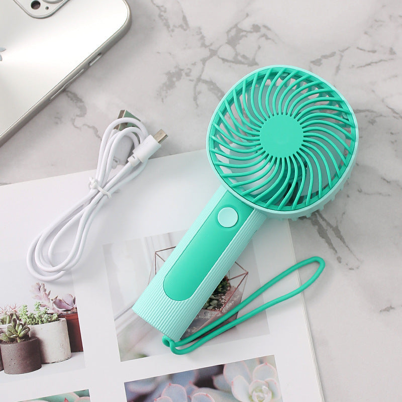 Mini Handheld USB Rechargeable Fan - 3-Speed Portable Air Cooler | Karnz