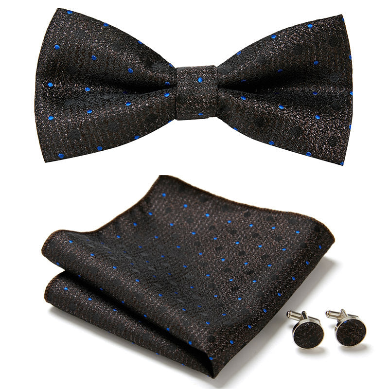Three-piece set with stylish bow ties Bowlift