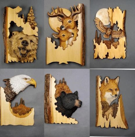 Skanto | Animal Engraving Craft Wall Decor