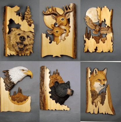 Skanto | Animal Engraving Craft Wall Decor
