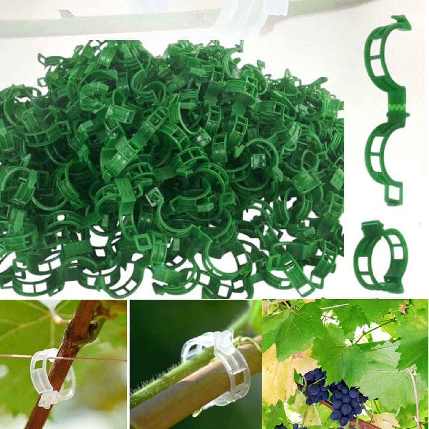 BowLift | Tomato Clips, Plastic Trellis Clips