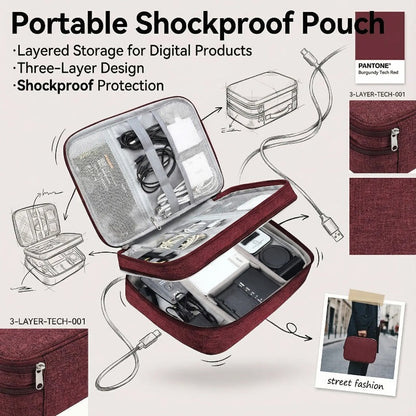 Triple Layer Tech Organizer Bowlift