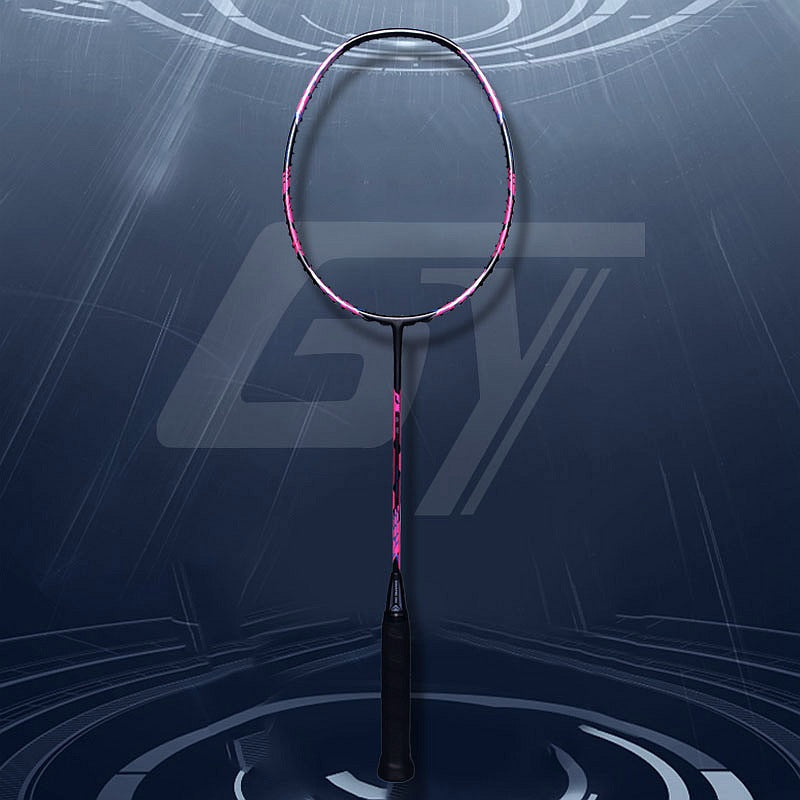 Skanto | Offensive badminton racket with secondary reinforcement made of 32-pound carbon fiber