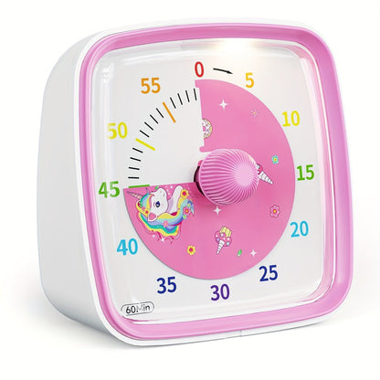 BowLift | Rainbow Time Management Timer – Visual 60-Minute Countdown Timer for Study, Work and Home