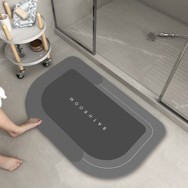 Bathroom sliding door doormat. | Karnz