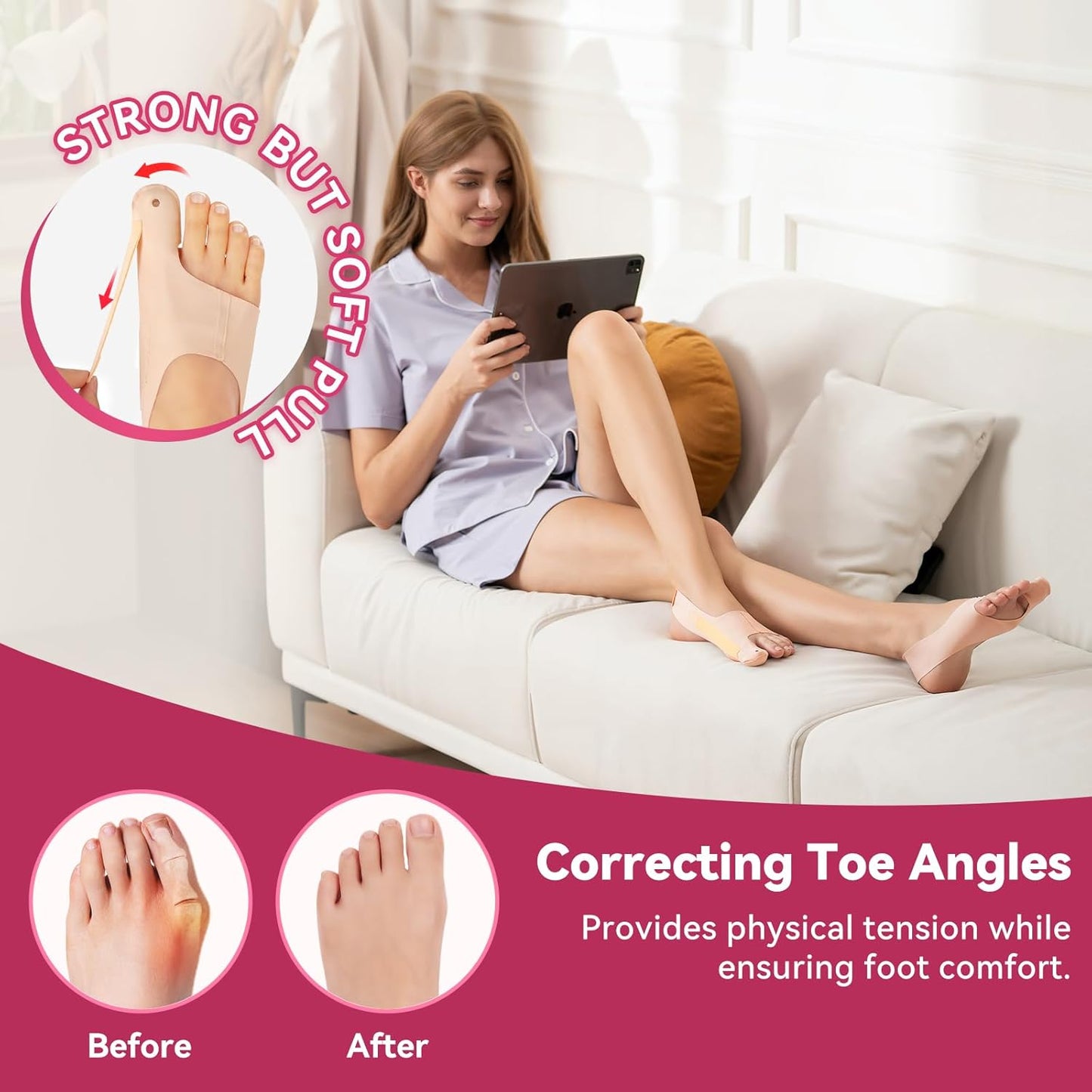 BowLift | OrthoFlex – Comfortable walking with Hallux Valgus relief!