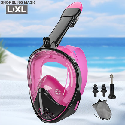 Full-face snorkel mask with 180° visibility | Bowlift