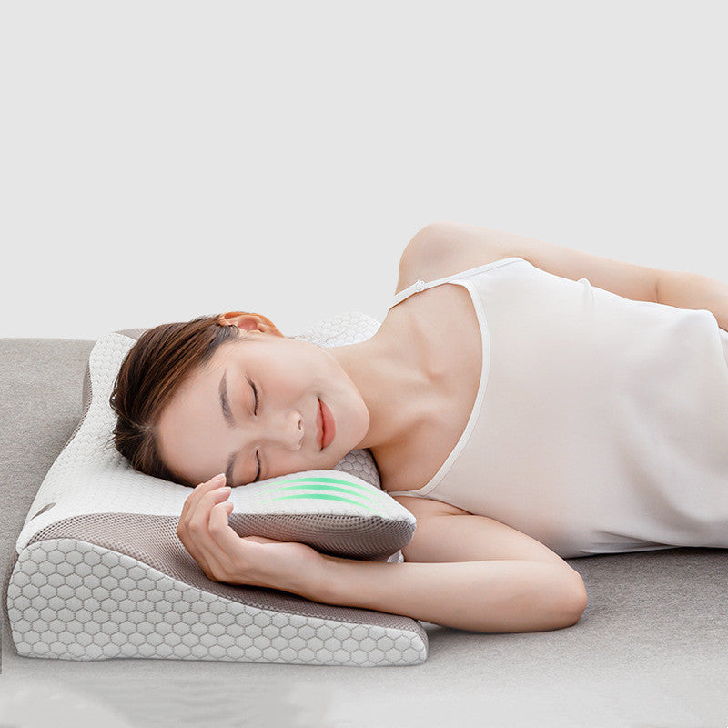 Ice Silk and Graphene gray breathable pillowcase for a cool and fresh-scented sleeping experience | Karnz