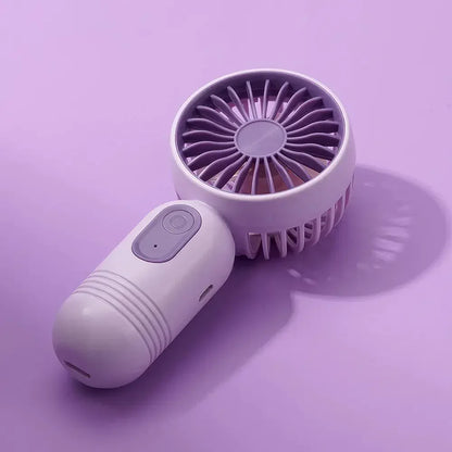 USB rechargeable Mini portable fan with 3 speeds | Karnz