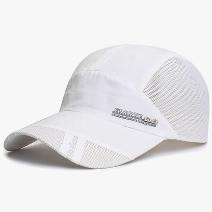 Lightweight, breathable sports cap, adjustable outdoor hat
