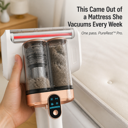Cordless mattress cleaner with UV-C | Karnz