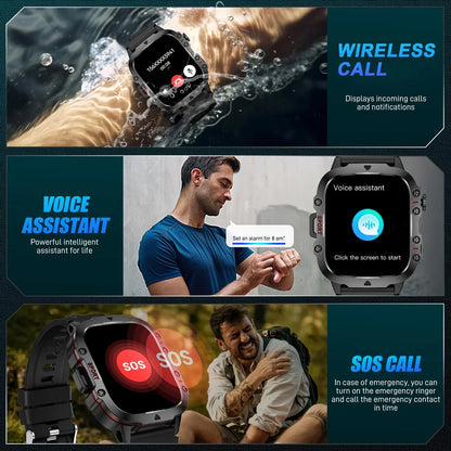 Skanto | Indestructible Smart Watch for Fitness Tracking