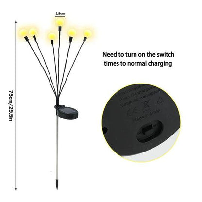 BowLift | (8 pieces) Solar Firefly Lights — Enchant your nights with magical, limitless sparkle