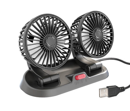 F410 Double Head Folding Fan | Bowlift
