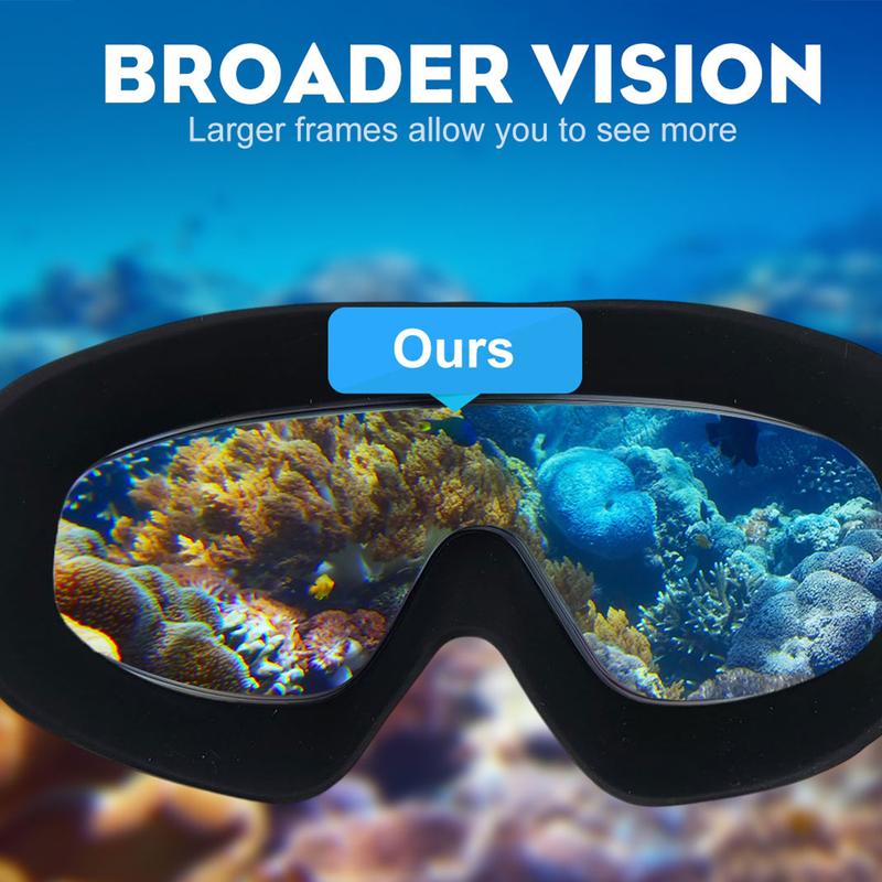 Skanto | Leak-Free Swim Goggles for Men, Women, Youth