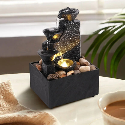 Skanto | RuheMoment LED Fountain – Calming Atmosphere in Modern Design