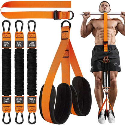 Pull-up assist band with double-foot system | Karnz
