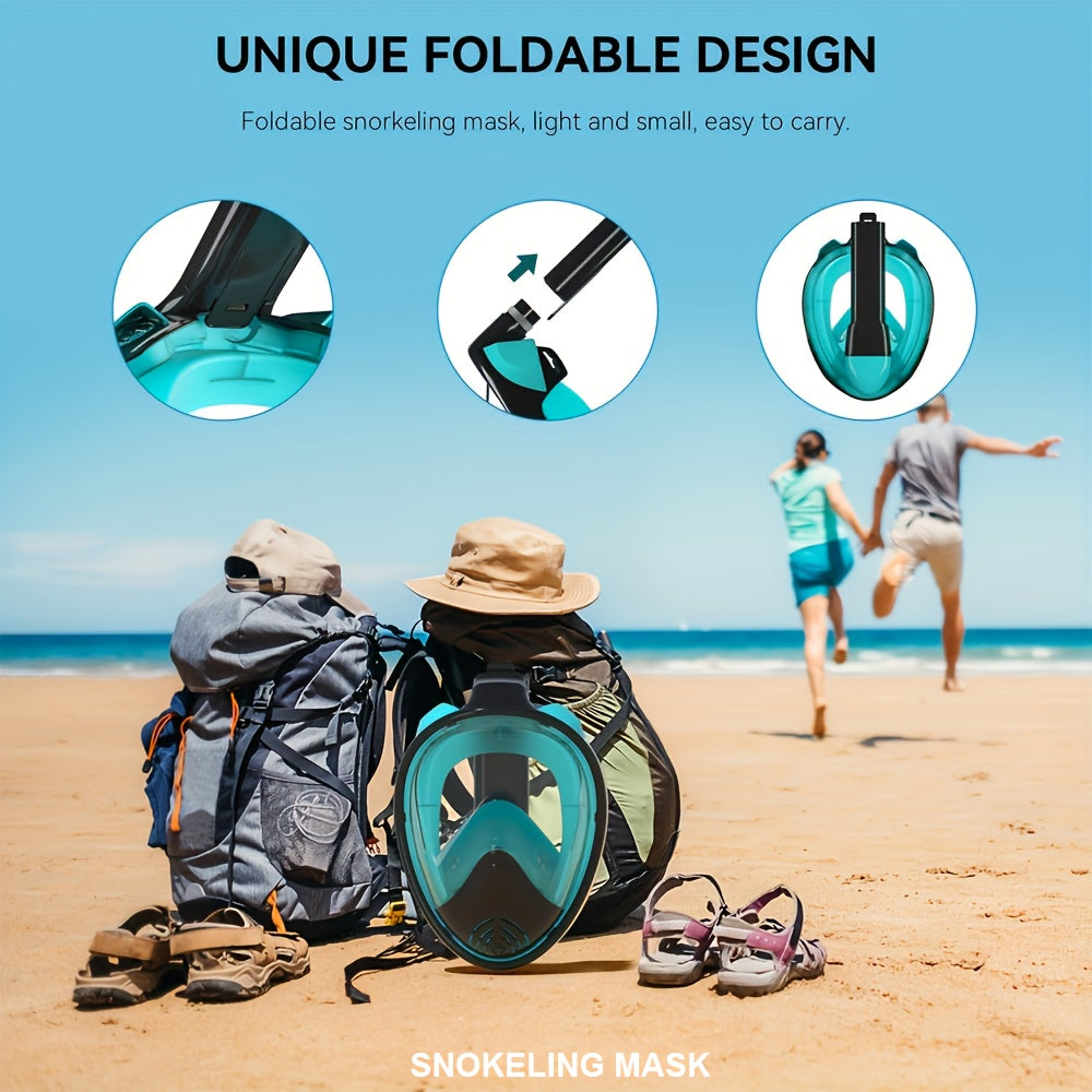 Full-face snorkel mask with 180° visibility | Bowlift
