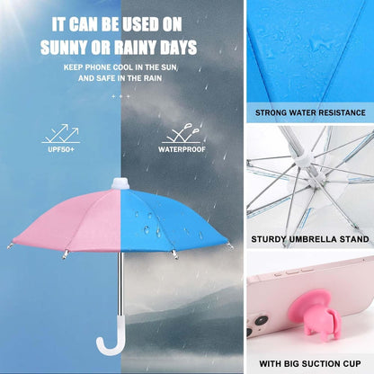 Phone Umbrella Suction Cup Stand for Sun | Bowlift