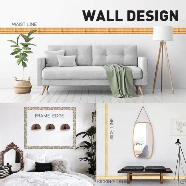 Skanto Skanto | 3D Wall Molding - Self-Adhesive, Eco-Friendly 3D Wall Trim with Environmental Protection