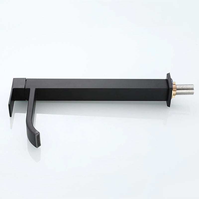 Skanto | Matte Black Cold Water Single Faucet for Sink Installation